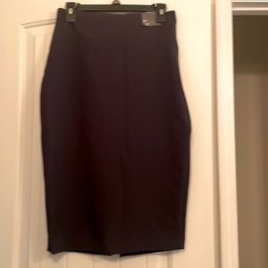 Express High Waisted Supersoft Button Front Wrap Pencil Skirt